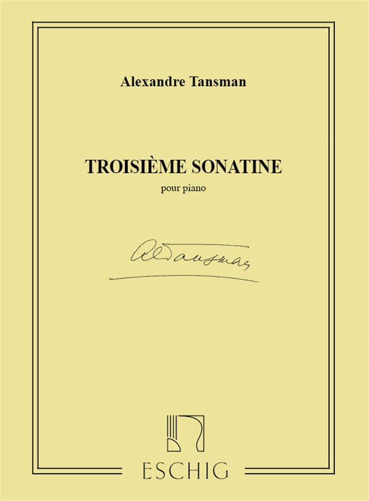 Sonatine N 3 Piano